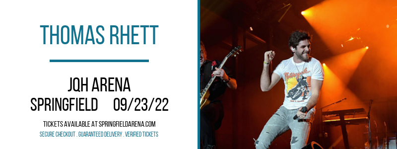 Thomas Rhett at JQH Arena tickets Thomas Rhett at JQH Arena