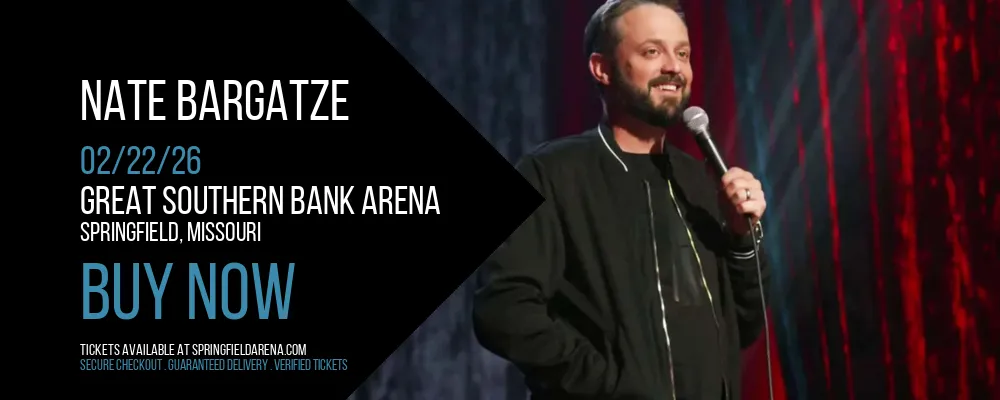 Nate Bargatze at Great Southern Bank Arena